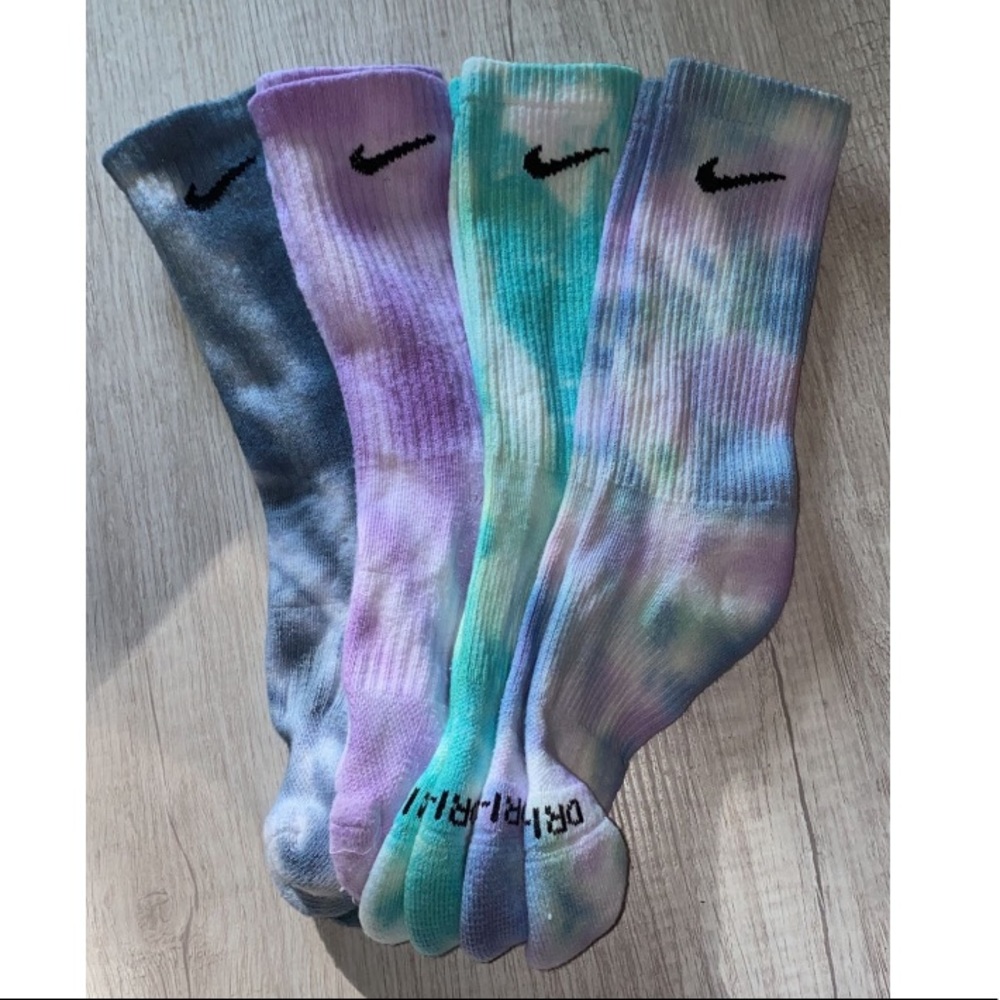 Tie-Dye sock‼️sold individually...Custom color